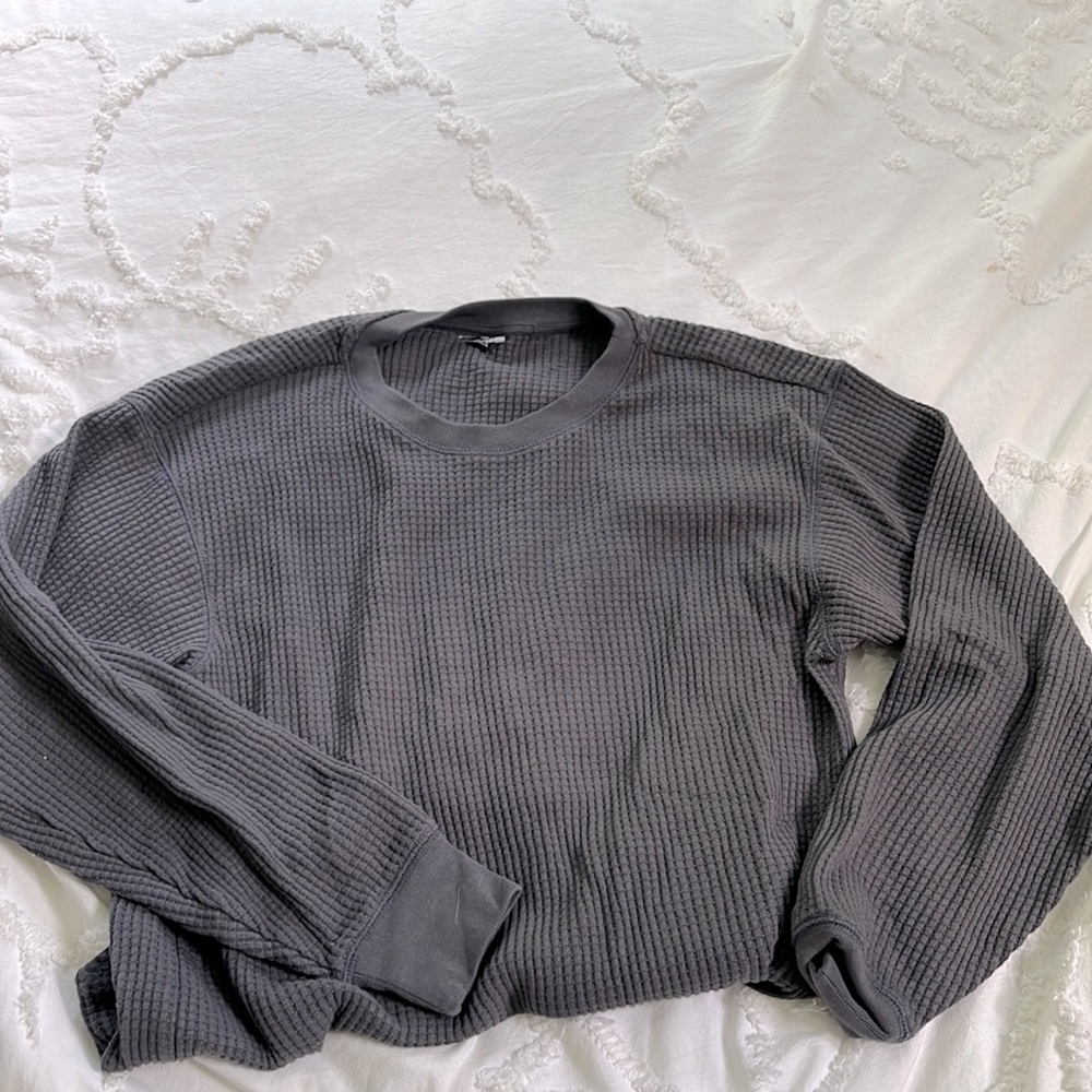 Uniqlo waffle long sleeve